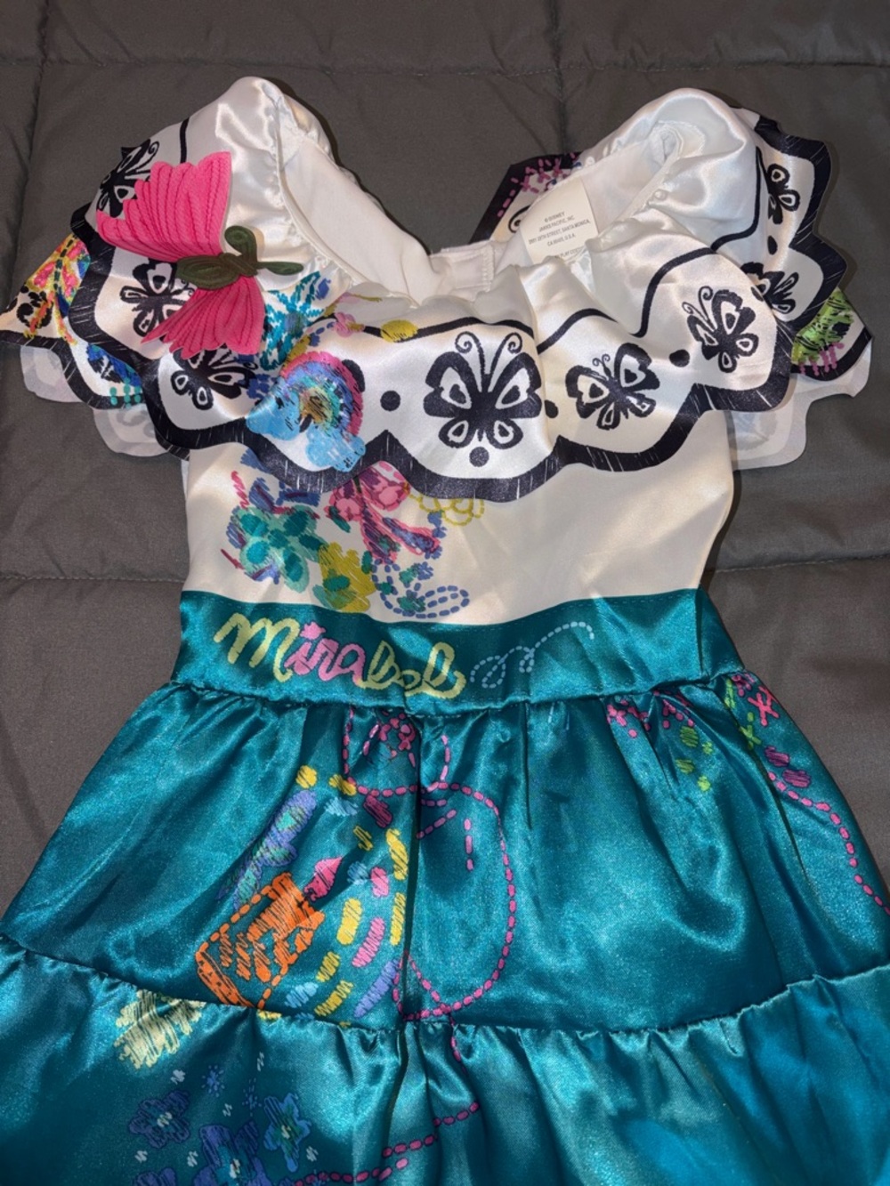 Two Disney Princess Mirabel Madrigal Encanto Costume Dresses 4-6X - Picture 3 of 8
